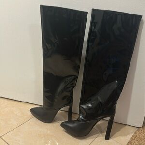 Jimmy Choo Black heeled boots (37 1/2)